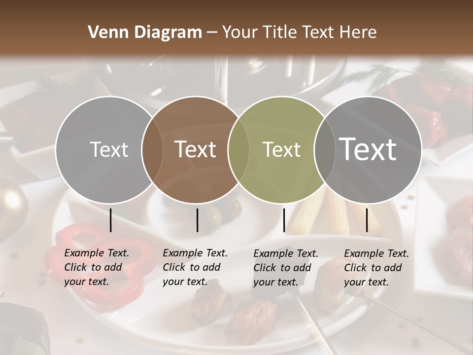 Olive Food Fermented PowerPoint Template
