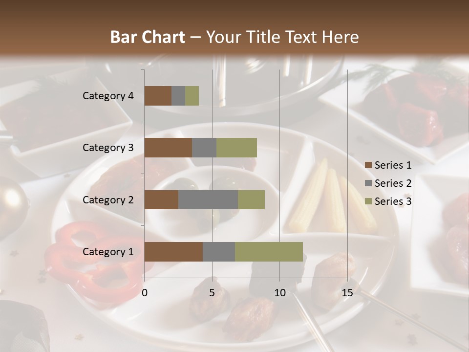 Olive Food Fermented PowerPoint Template