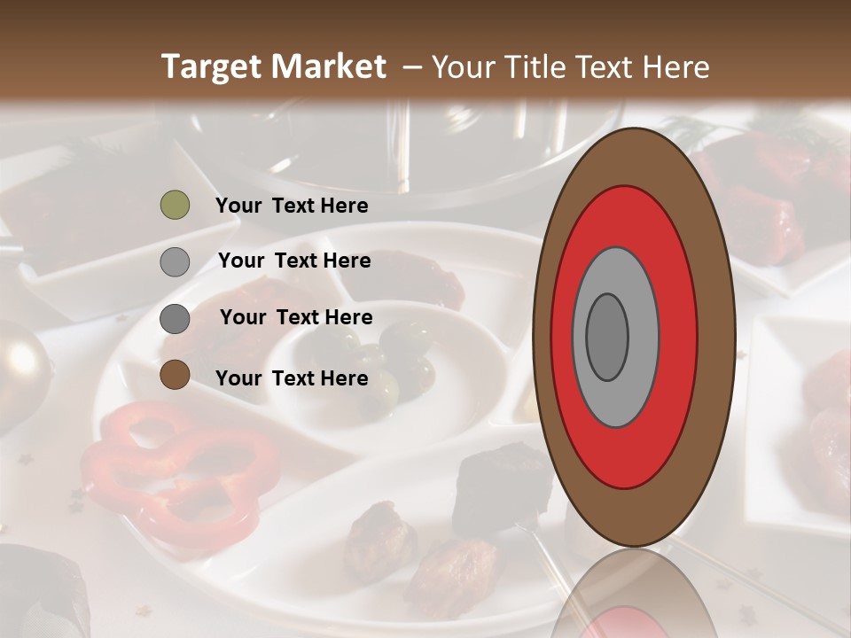 Olive Food Fermented PowerPoint Template