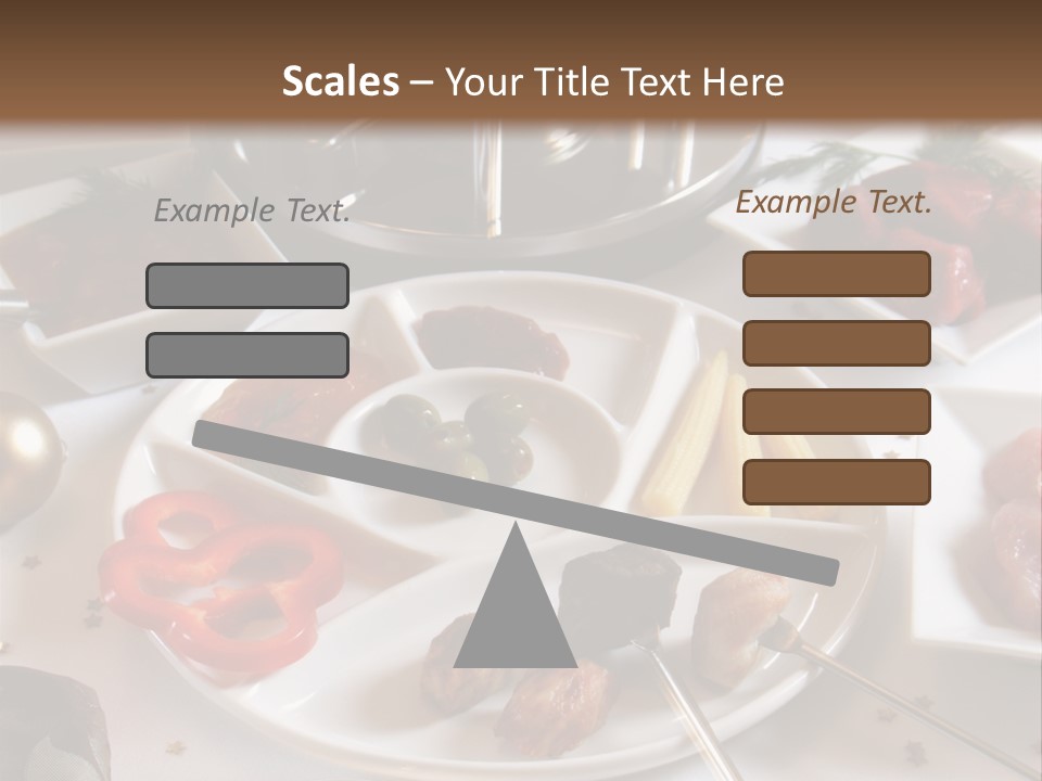 Olive Food Fermented PowerPoint Template