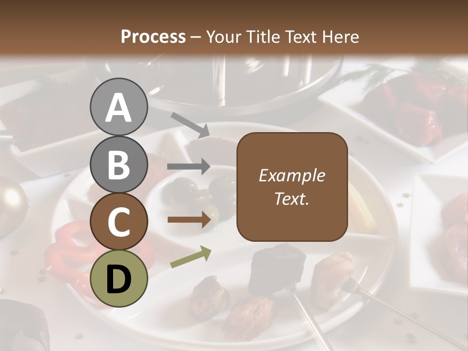 Olive Food Fermented PowerPoint Template
