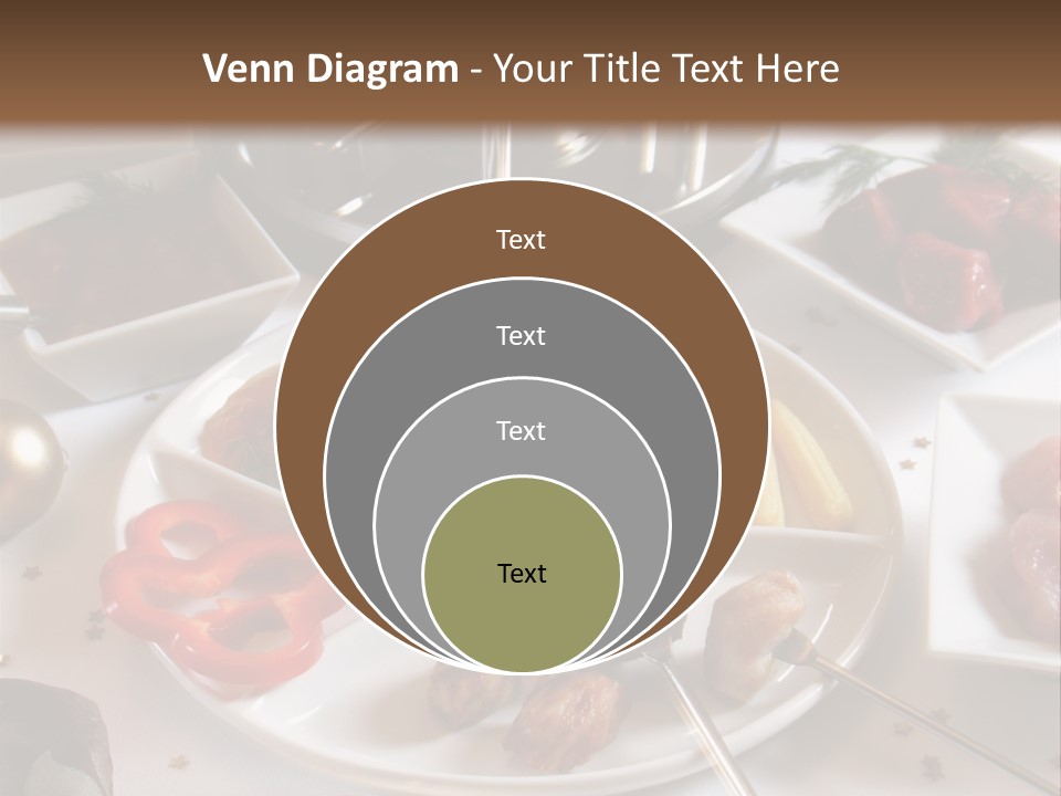 Olive Food Fermented PowerPoint Template