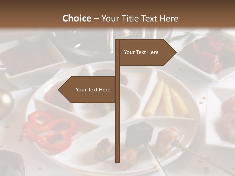 Olive Food Fermented PowerPoint Template