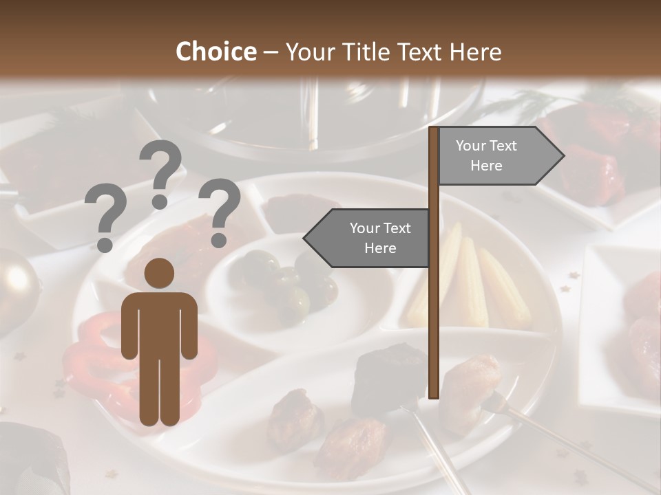 Olive Food Fermented PowerPoint Template
