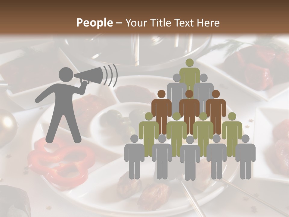 Olive Food Fermented PowerPoint Template