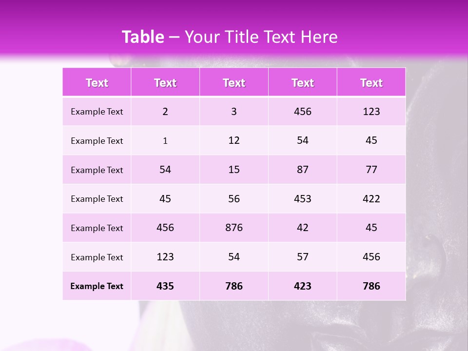 Flower Spirituality Golden PowerPoint Template