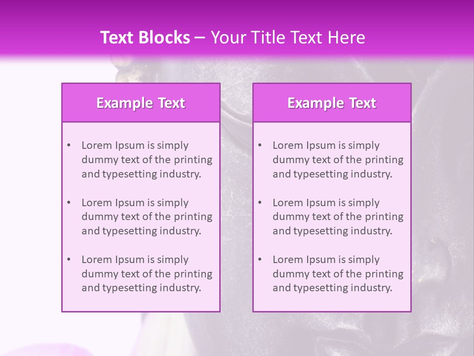 Flower Spirituality Golden PowerPoint Template