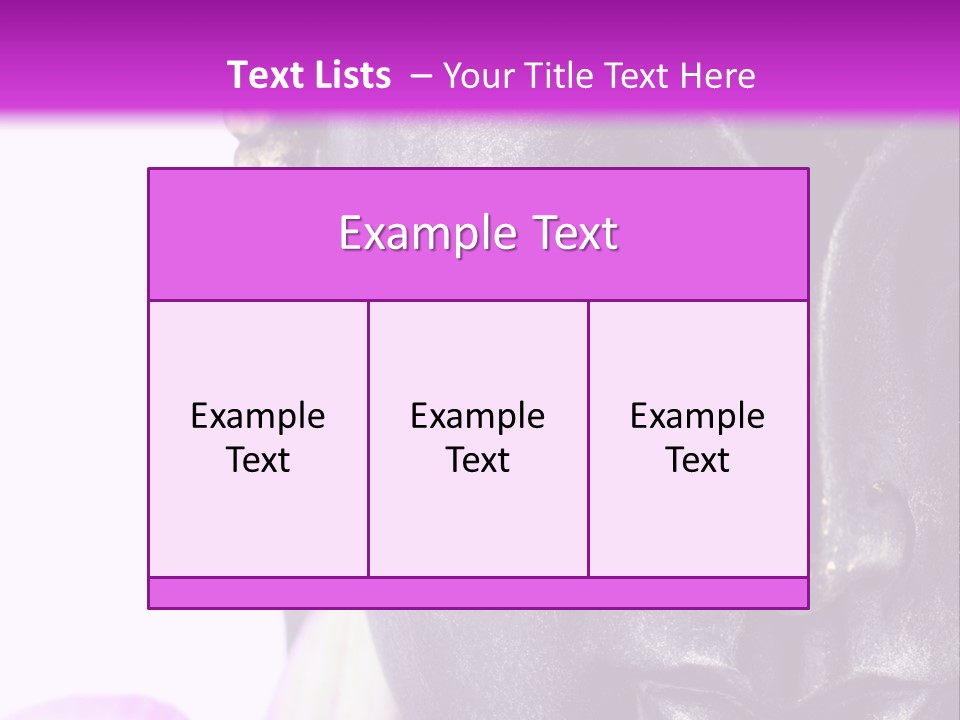 Flower Spirituality Golden PowerPoint Template