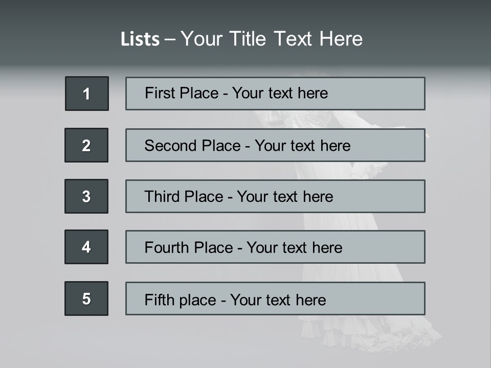 Emotive Grunge Beauty PowerPoint Template