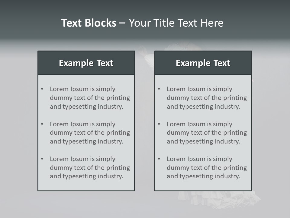 Emotive Grunge Beauty PowerPoint Template