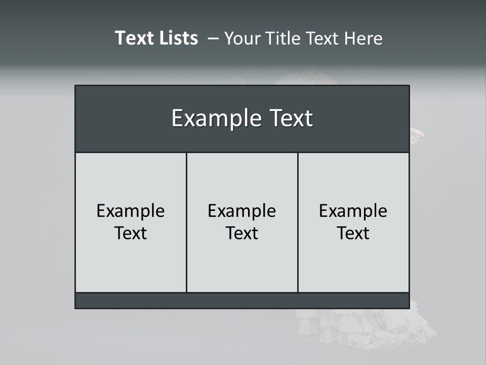 Emotive Grunge Beauty PowerPoint Template