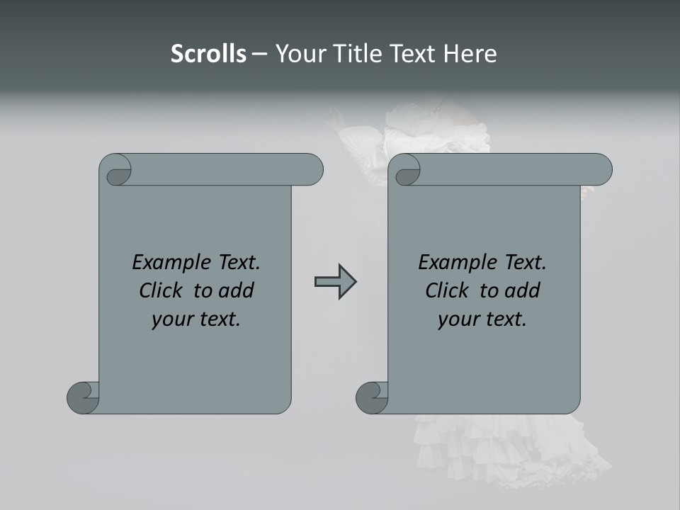 Emotive Grunge Beauty PowerPoint Template