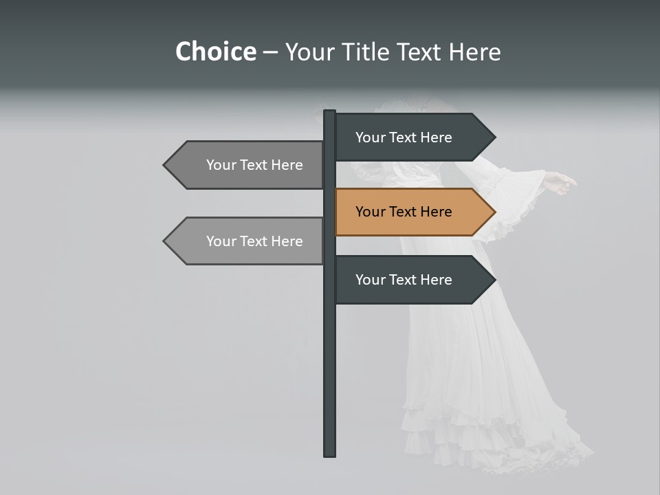 Emotive Grunge Beauty PowerPoint Template