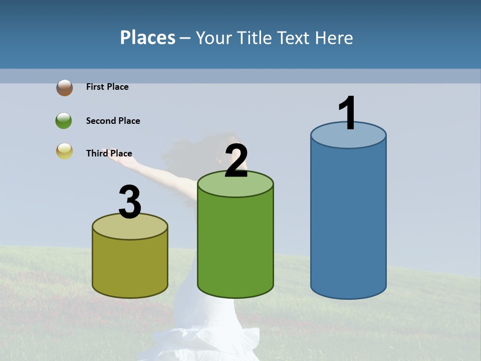 Harmony Carefree Person PowerPoint Template
