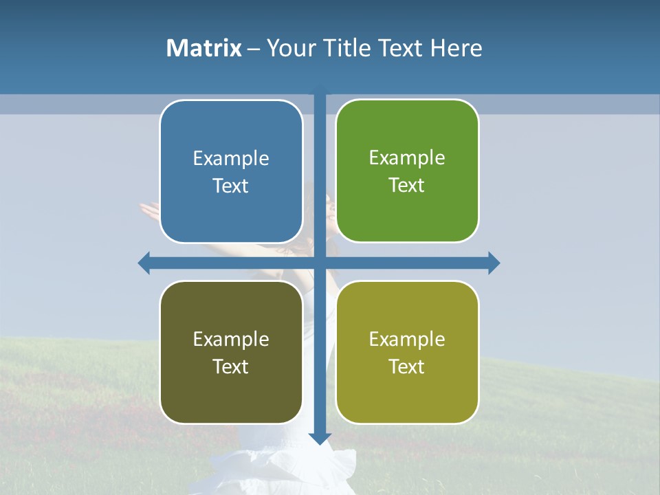 Harmony Carefree Person PowerPoint Template