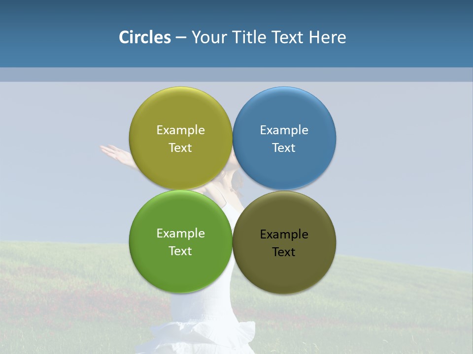 Harmony Carefree Person PowerPoint Template