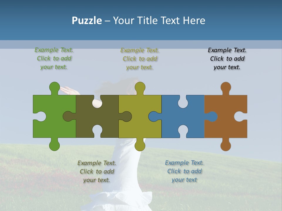 Harmony Carefree Person PowerPoint Template