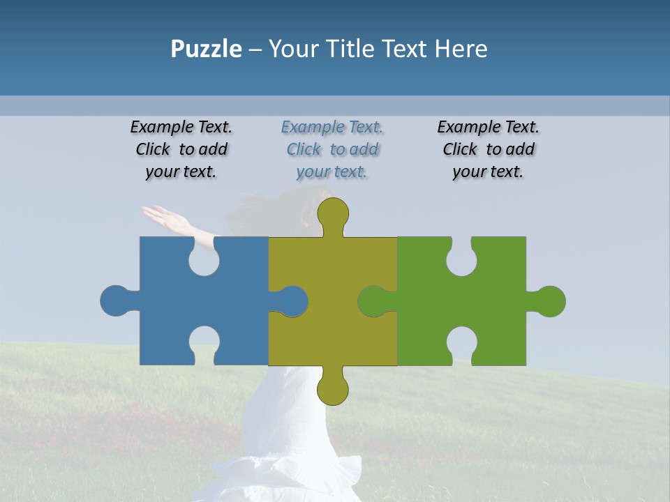 Harmony Carefree Person PowerPoint Template