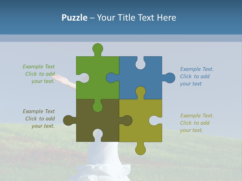 Harmony Carefree Person PowerPoint Template