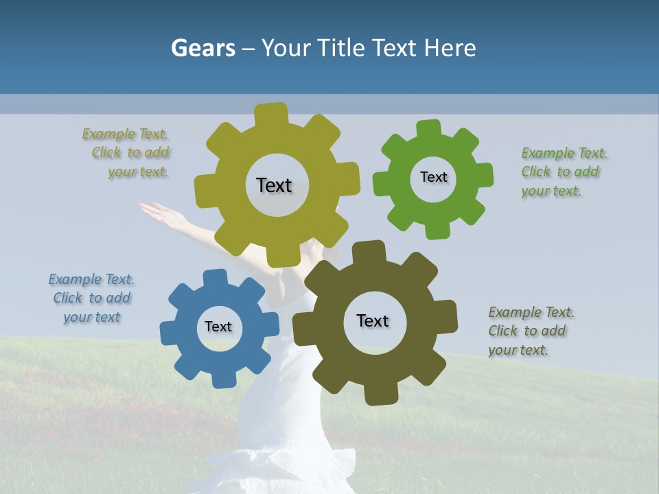 Harmony Carefree Person PowerPoint Template