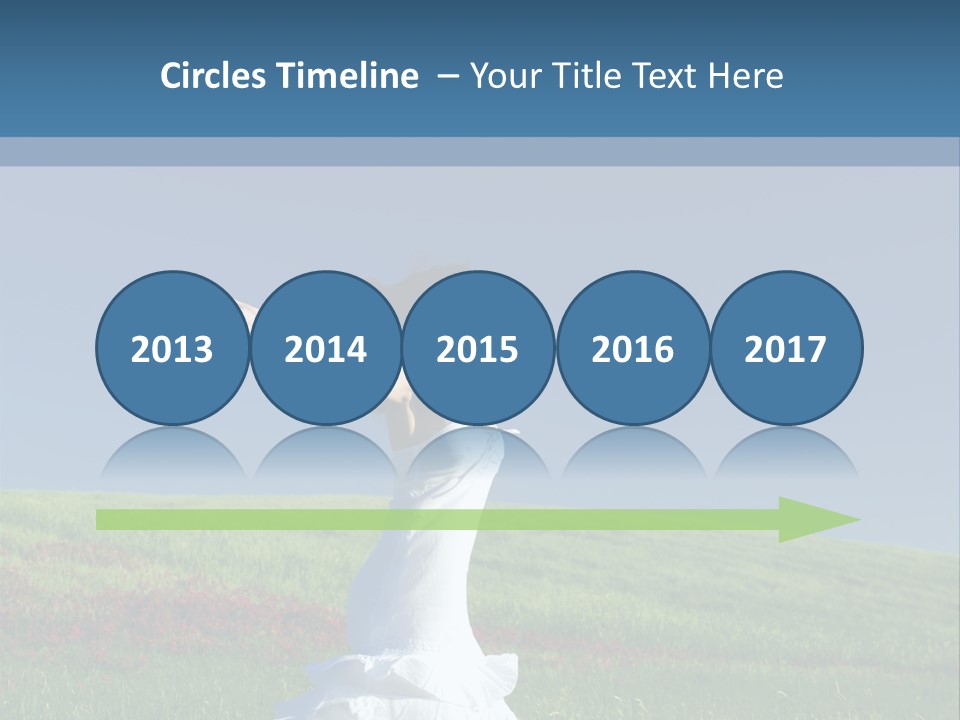 Harmony Carefree Person PowerPoint Template