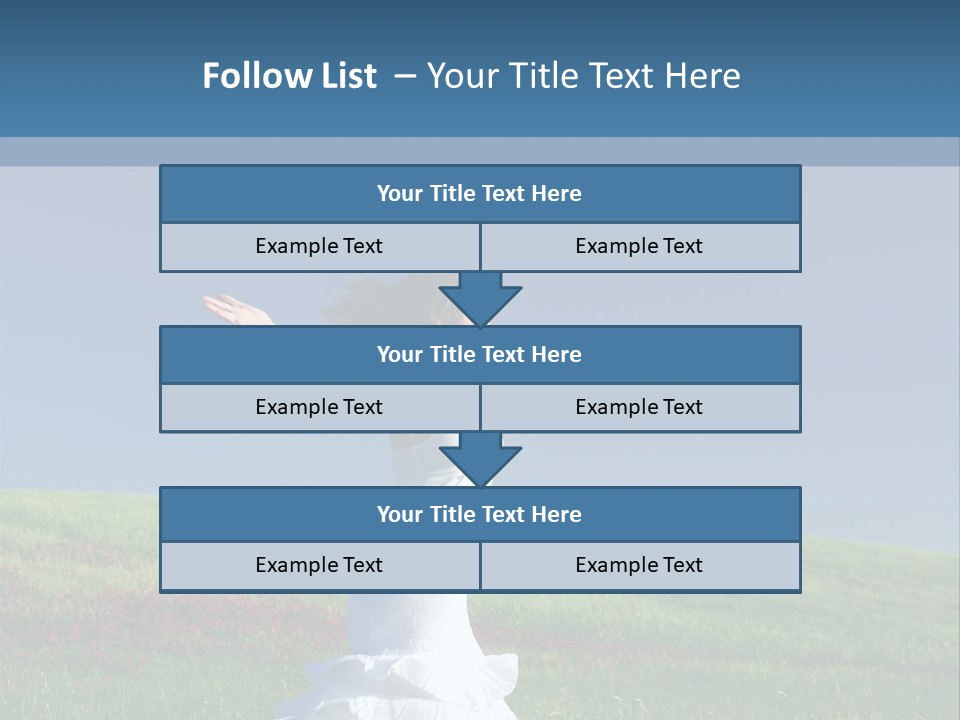 Harmony Carefree Person PowerPoint Template