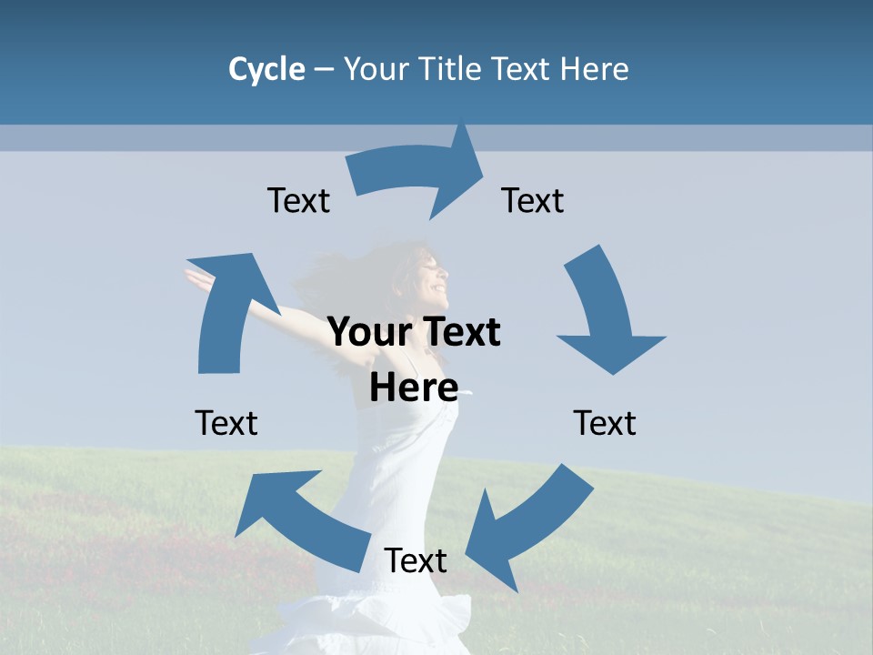 Harmony Carefree Person PowerPoint Template