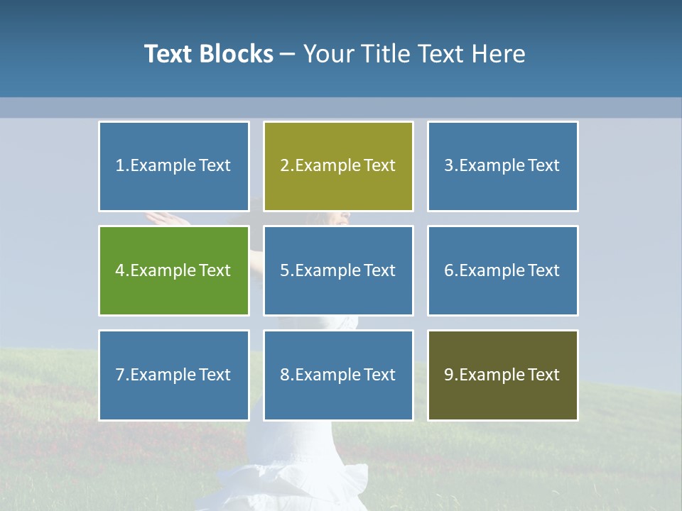 Harmony Carefree Person PowerPoint Template