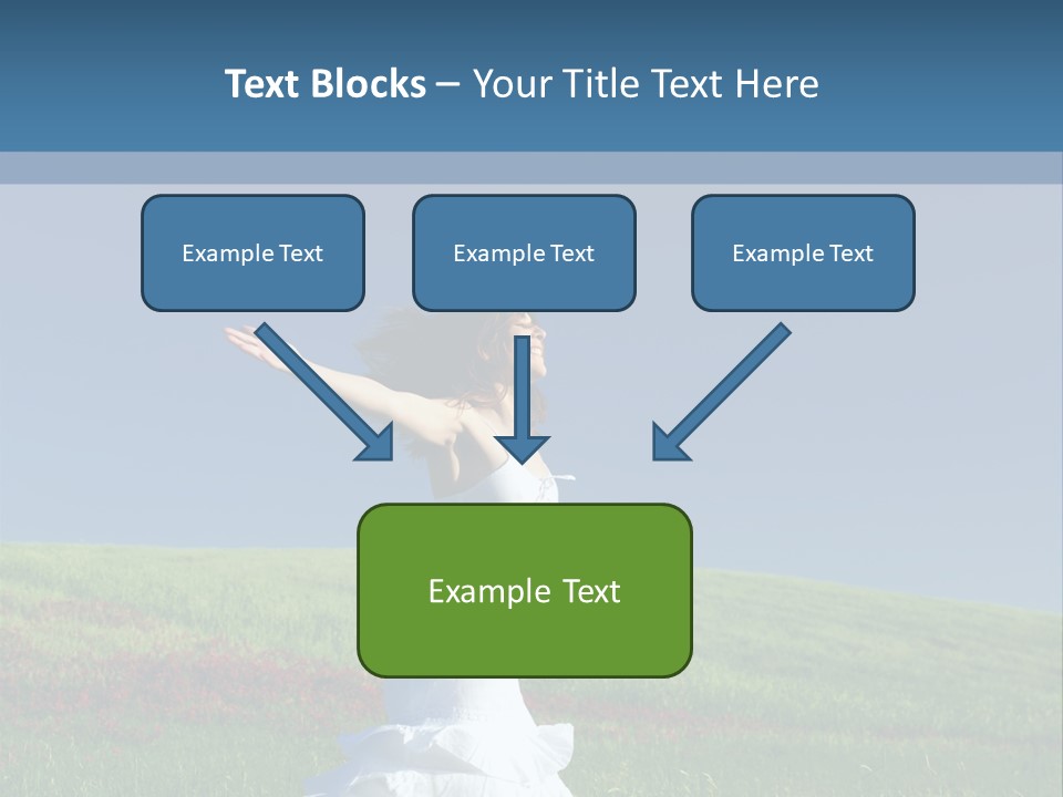 Harmony Carefree Person PowerPoint Template