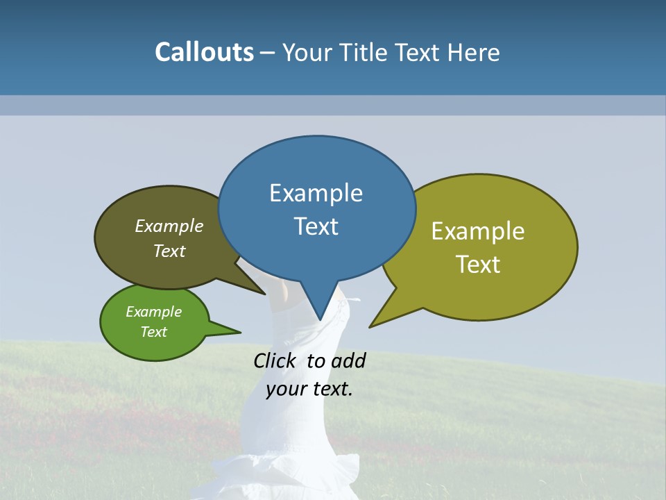 Harmony Carefree Person PowerPoint Template