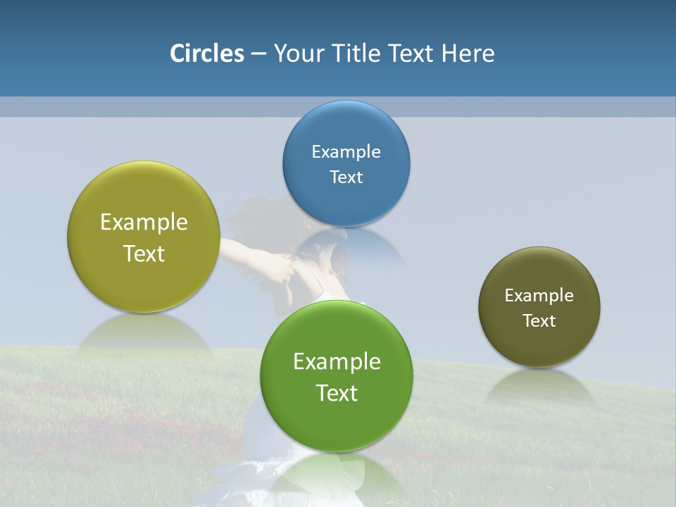Harmony Carefree Person PowerPoint Template
