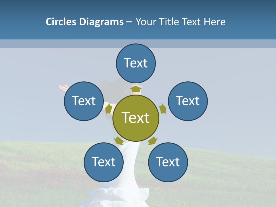 Harmony Carefree Person PowerPoint Template