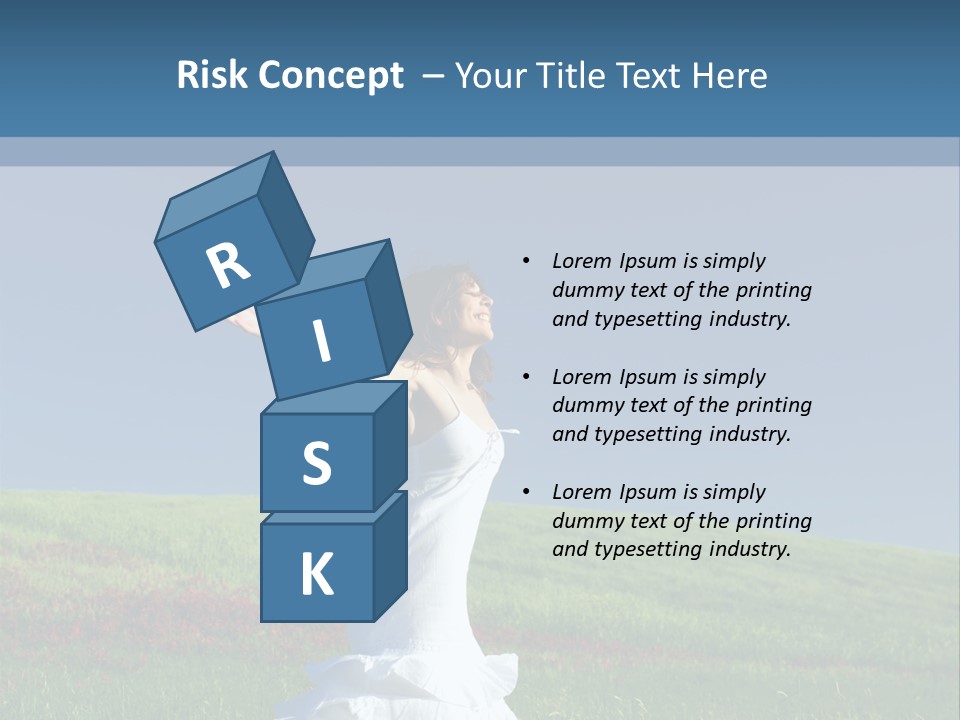 Harmony Carefree Person PowerPoint Template