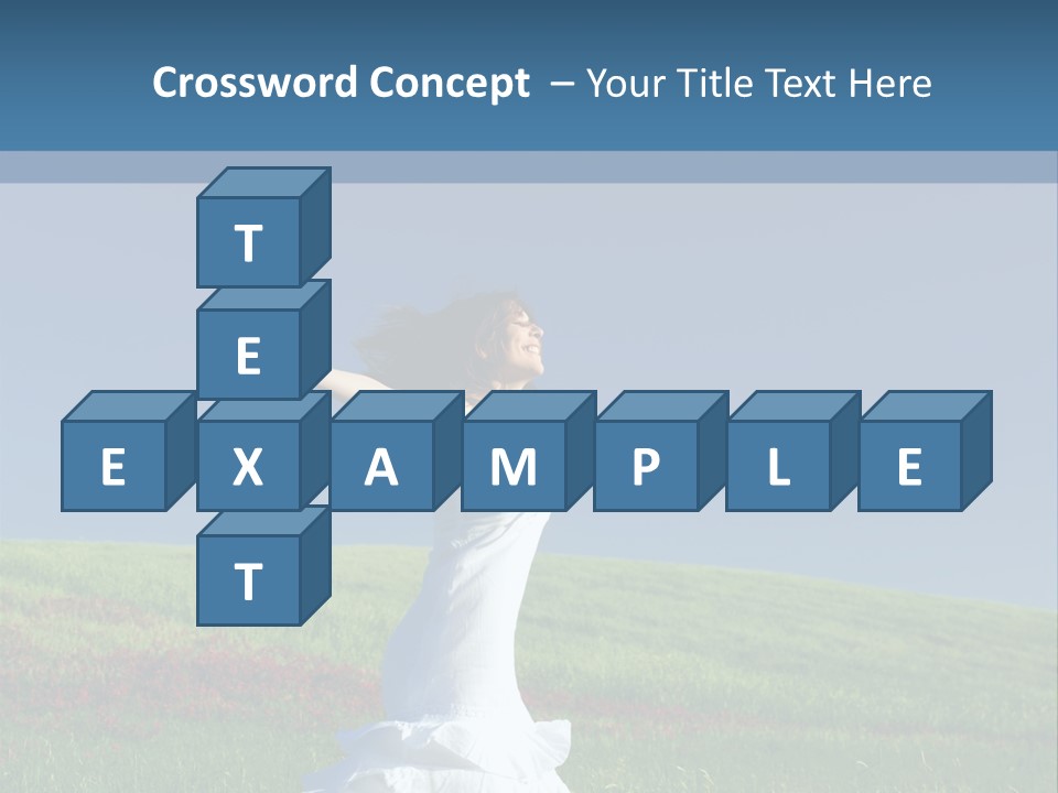 Harmony Carefree Person PowerPoint Template