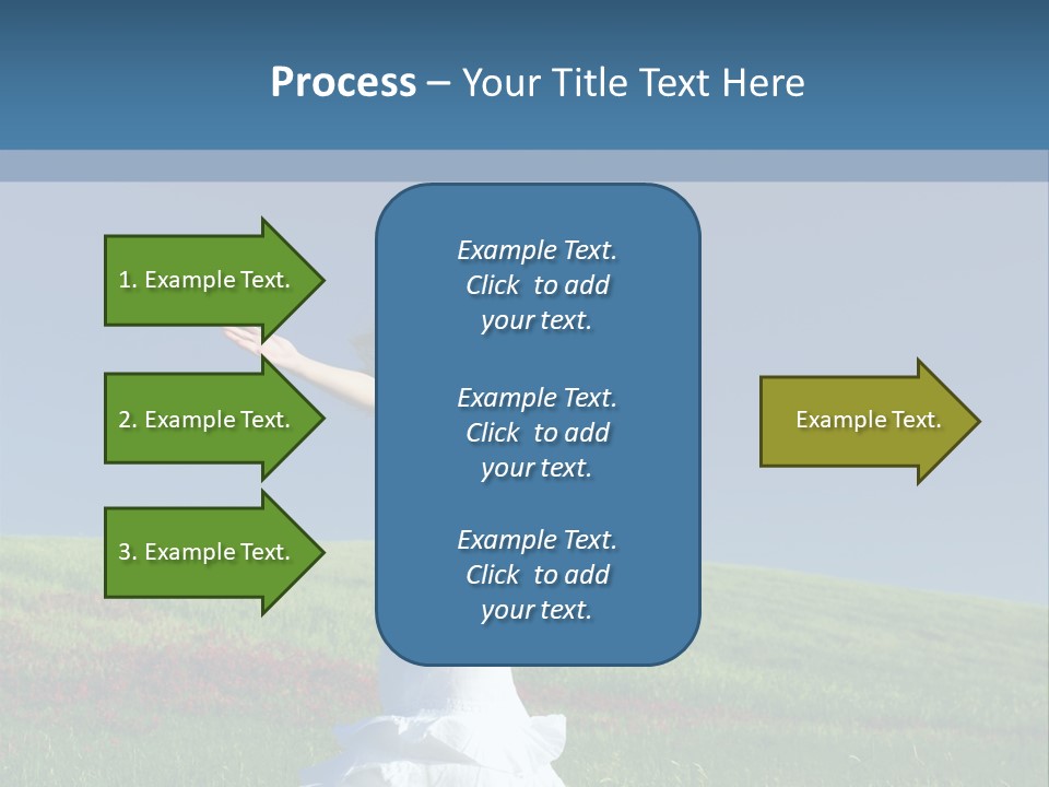 Harmony Carefree Person PowerPoint Template