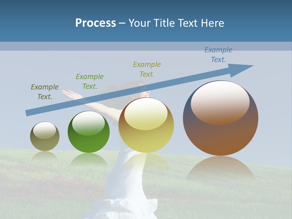Harmony Carefree Person PowerPoint Template