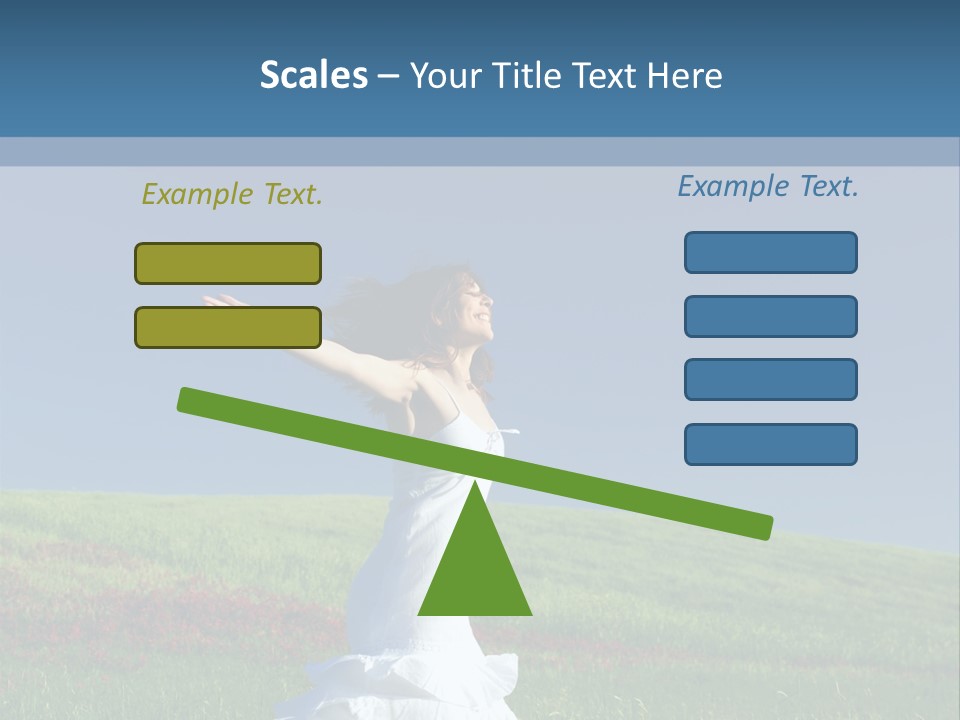 Harmony Carefree Person PowerPoint Template