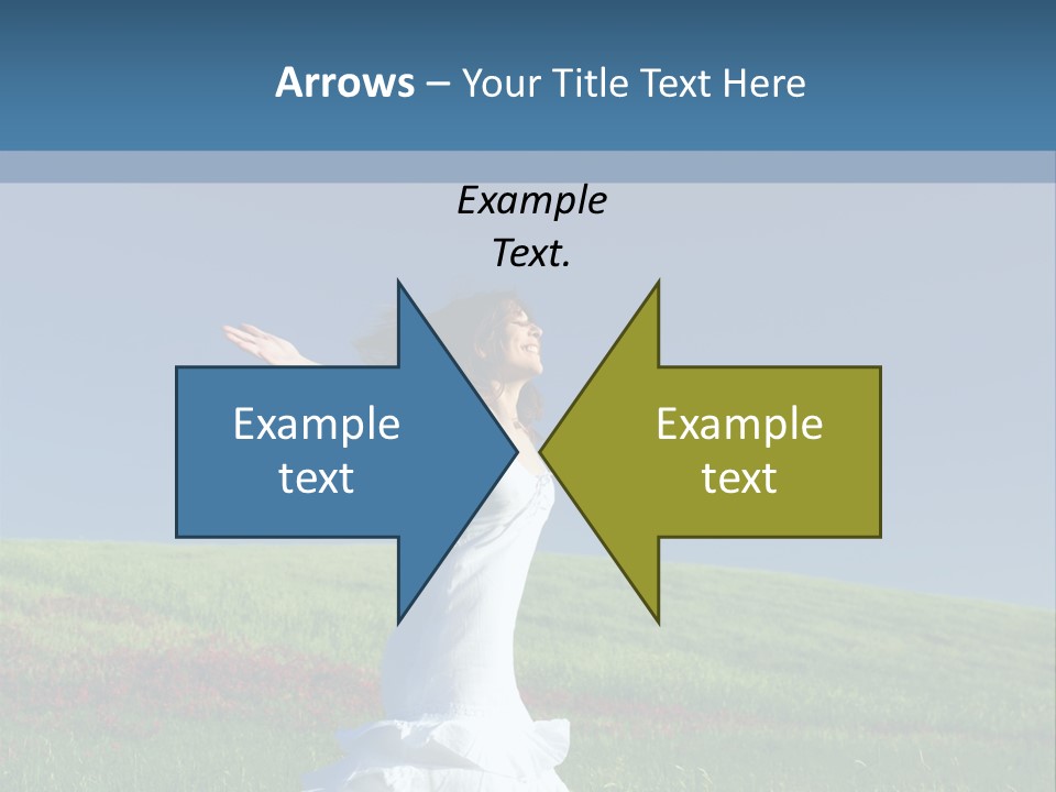 Harmony Carefree Person PowerPoint Template
