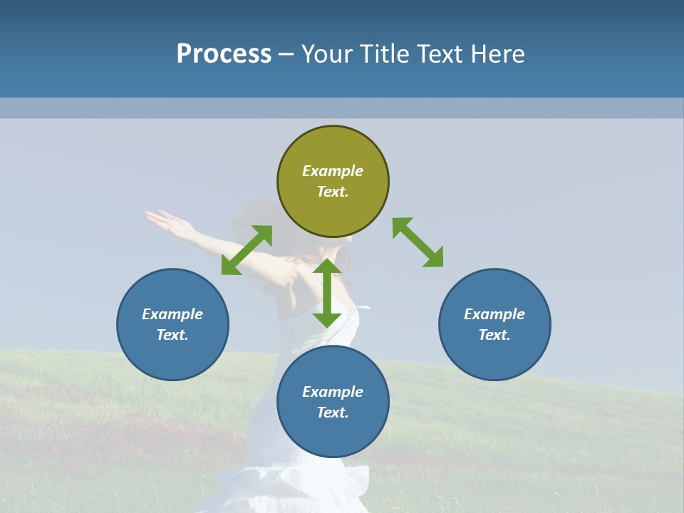 Harmony Carefree Person PowerPoint Template