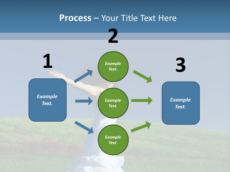 Harmony Carefree Person PowerPoint Template