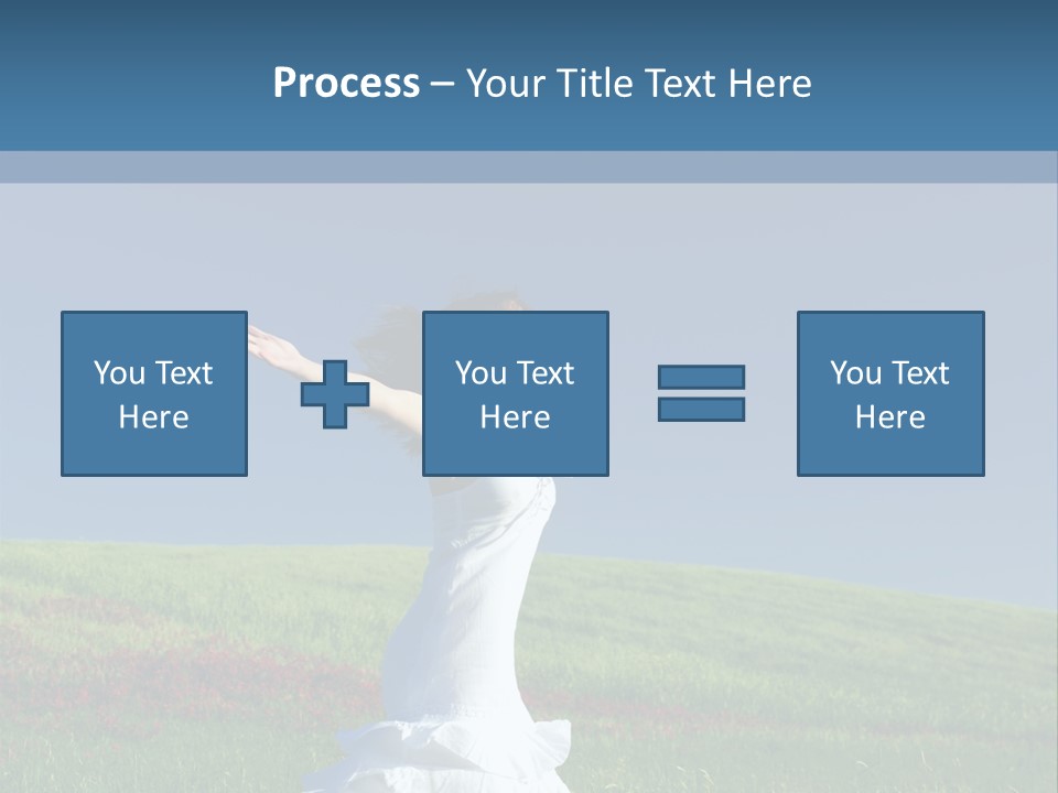 Harmony Carefree Person PowerPoint Template