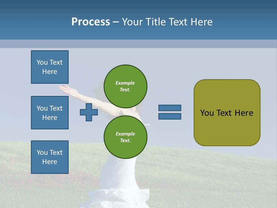 Harmony Carefree Person PowerPoint Template