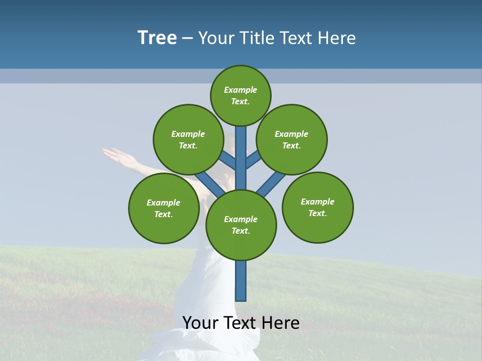 Harmony Carefree Person PowerPoint Template