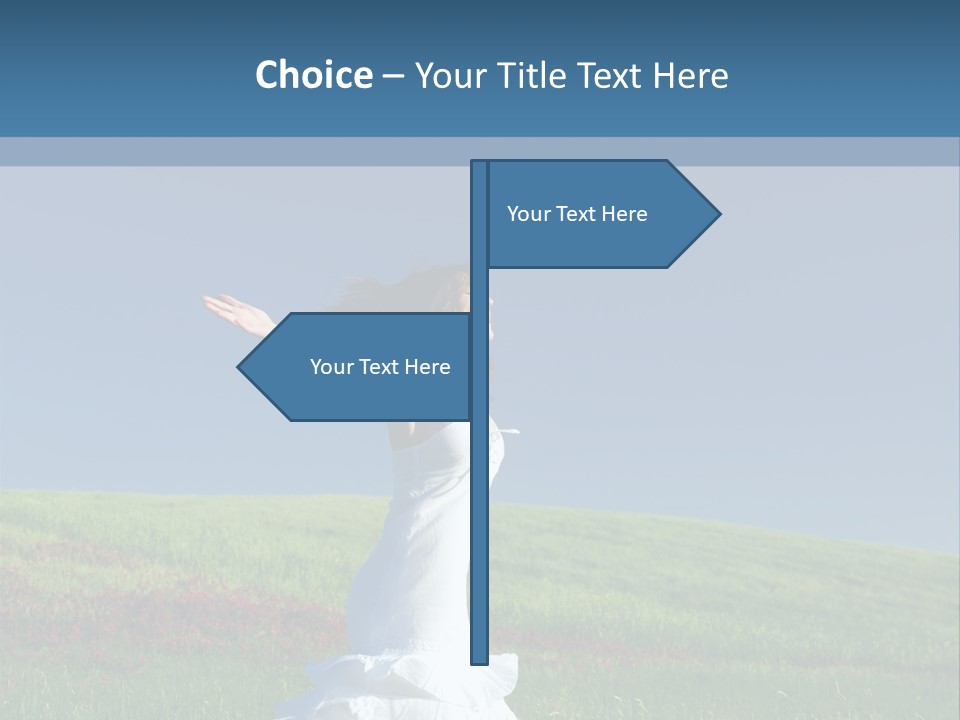 Harmony Carefree Person PowerPoint Template