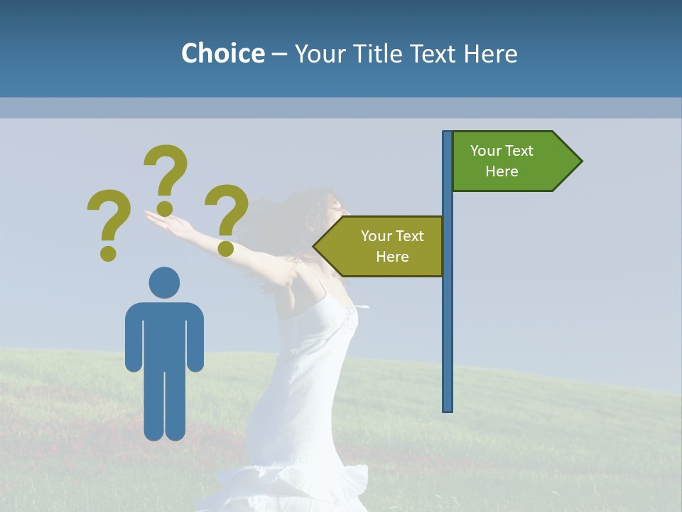 Harmony Carefree Person PowerPoint Template