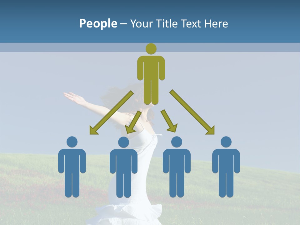 Harmony Carefree Person PowerPoint Template
