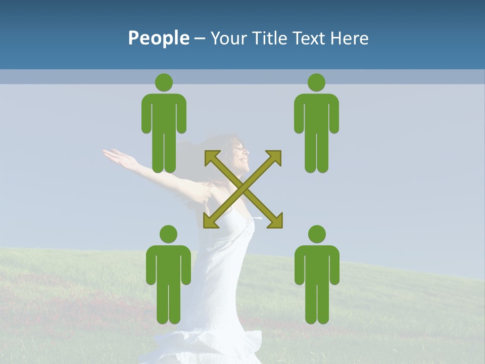 Harmony Carefree Person PowerPoint Template