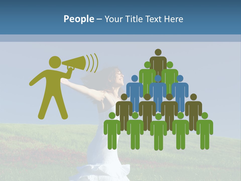 Harmony Carefree Person PowerPoint Template