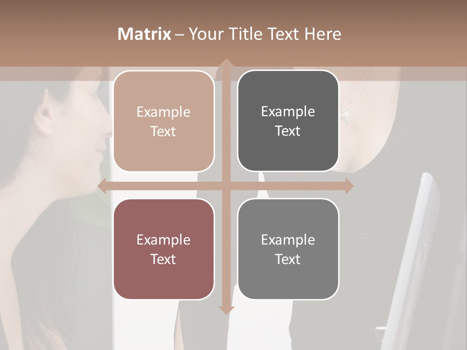 Gruppe Beschreiben Vortrag PowerPoint Template