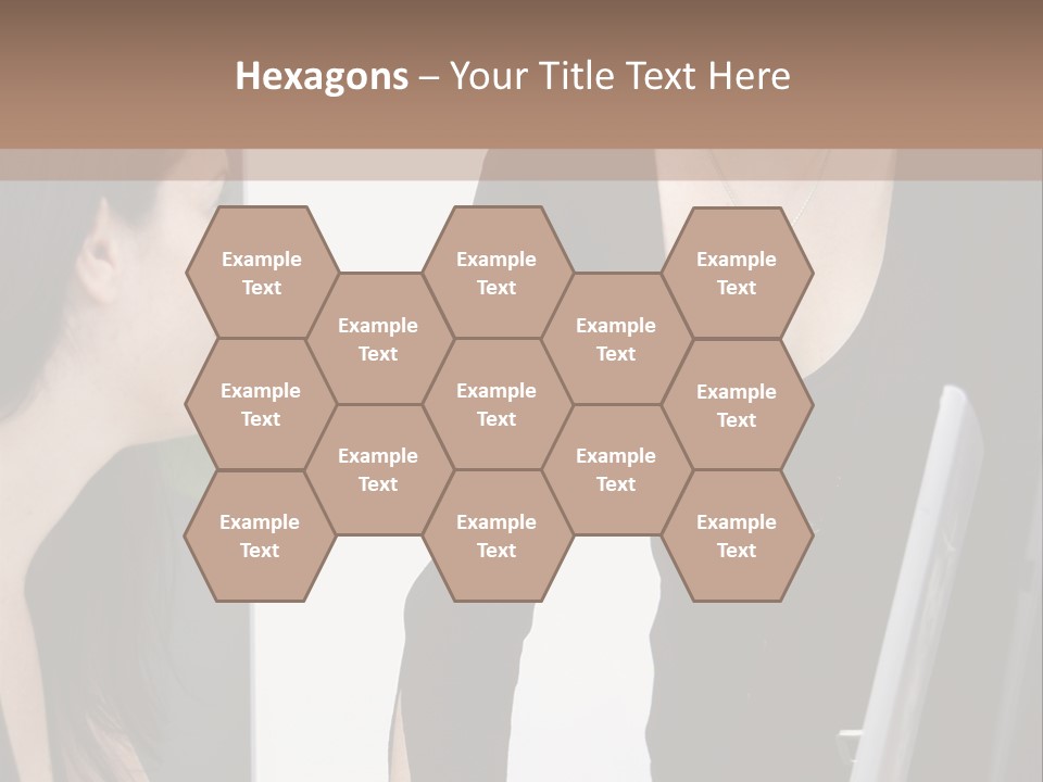 Gruppe Beschreiben Vortrag PowerPoint Template